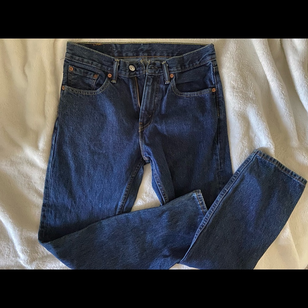 Levi’s True vintage dark wash 505s